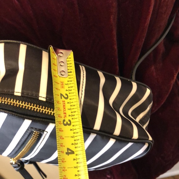 KATE SPADE NY Wilson Road French Stripe Backpack Black & White Stripe NWOT - Picture 11 of 15